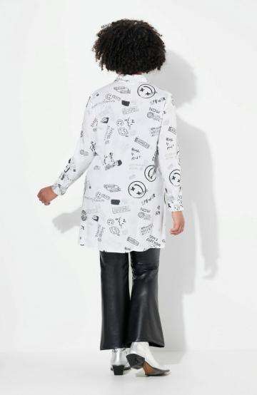 Длинная блузка