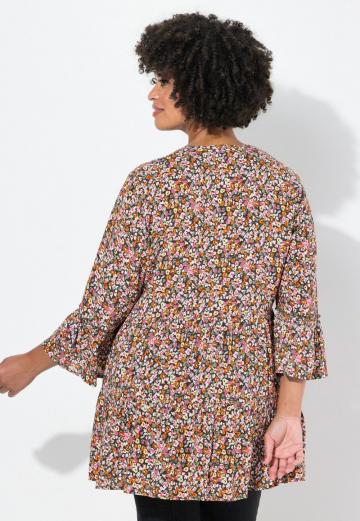 Длинная блузка