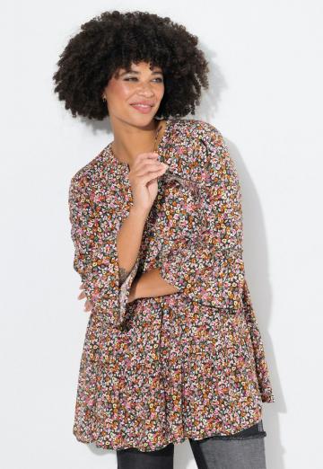 Длинная блузка