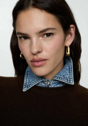 Пуловер с рукавом три четверти