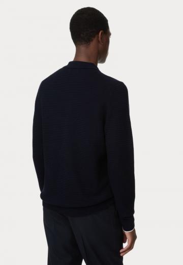 Поло с длинным рукавом