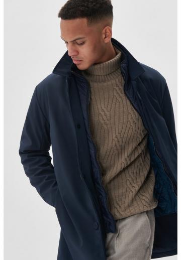 Шерстяное пальто