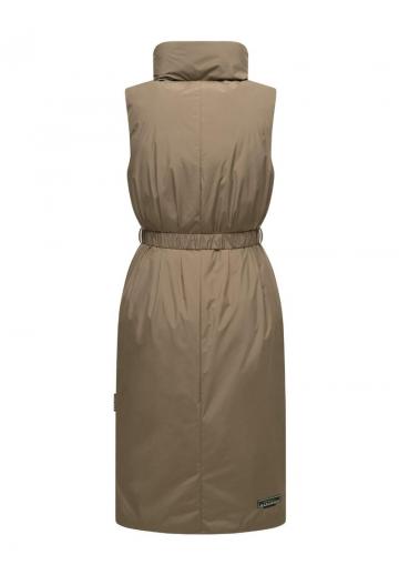 Длинный жилет