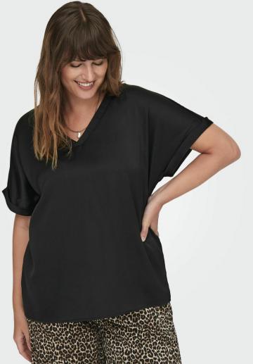 Атласная блузка