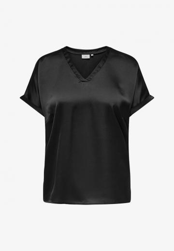 Атласная блузка