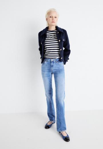 Прямые джинсы