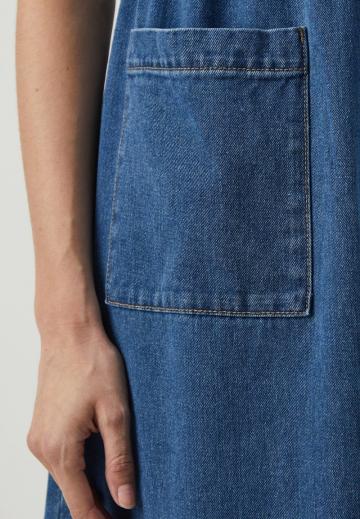 Джинсовое платье