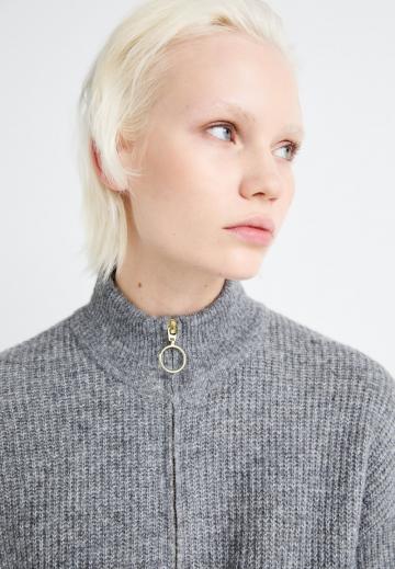 Вязаное платье