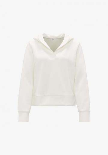 Пуловер с капюшоном