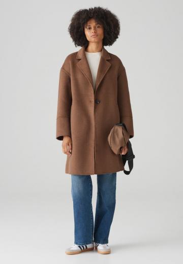 Шерстяное пальто