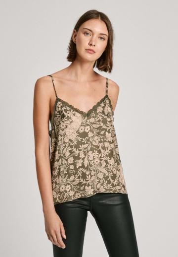 Топ на бретельках