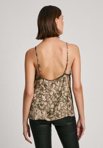 Топ на бретельках