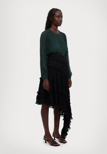 Юбка с воланами