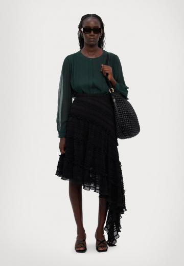 Юбка с воланами