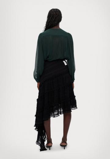 Юбка с воланами