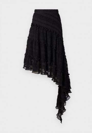 Юбка с воланами