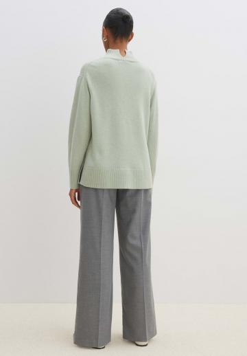 Длинный пуловер