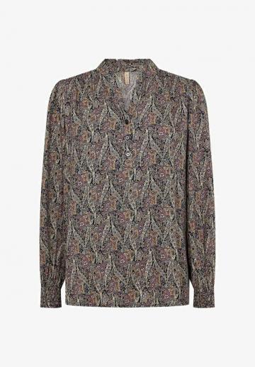 Длинная блузка