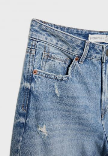 Прямые джинсы