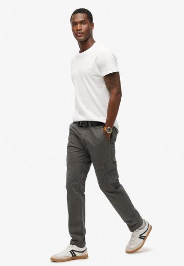 Брюки с накладными карманами