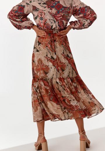 Вязаная юбка