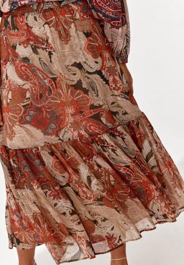 Вязаная юбка