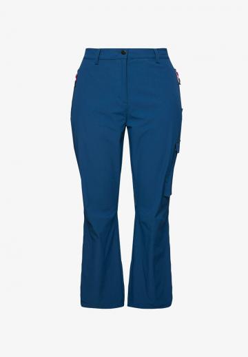 Брюки с накладными карманами