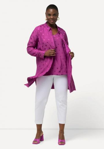 Атласная блузка
