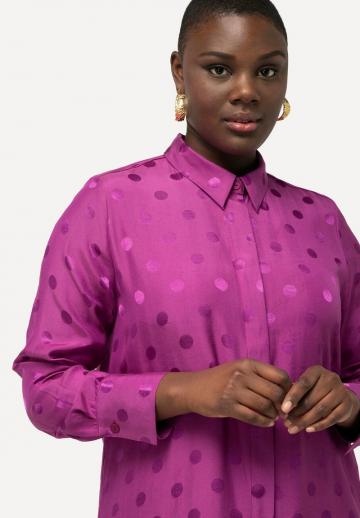 Атласная блузка