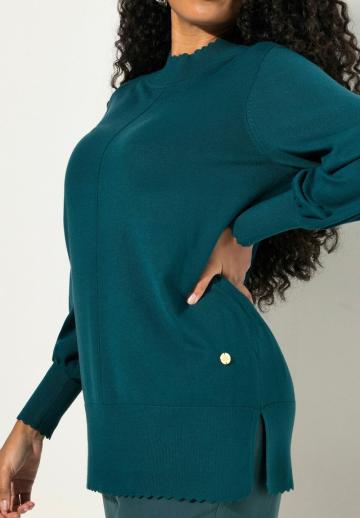 Длинный пуловер