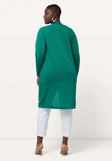 Длинный жилет