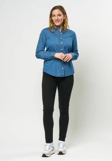 Джинсовая блузка