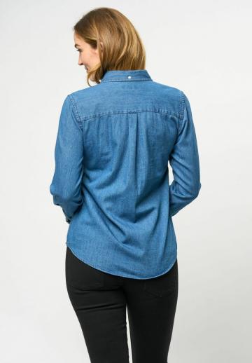 Джинсовая блузка