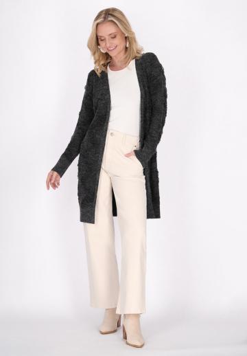 Длинный жилет