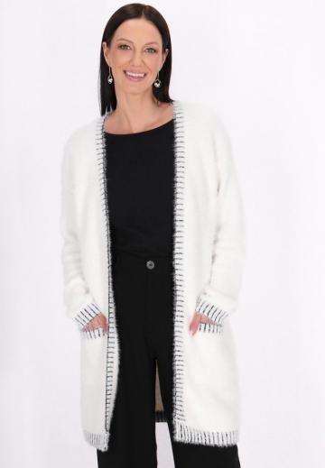 Длинный жилет