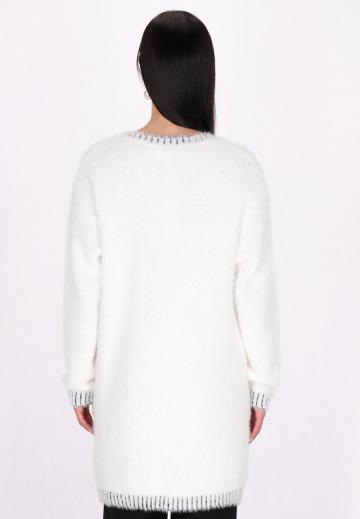 Длинный жилет