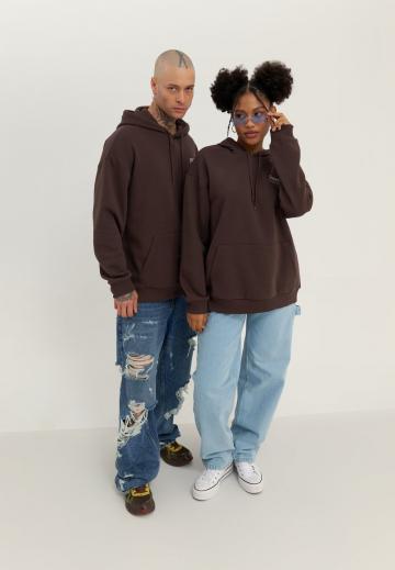 Пуловер с капюшоном