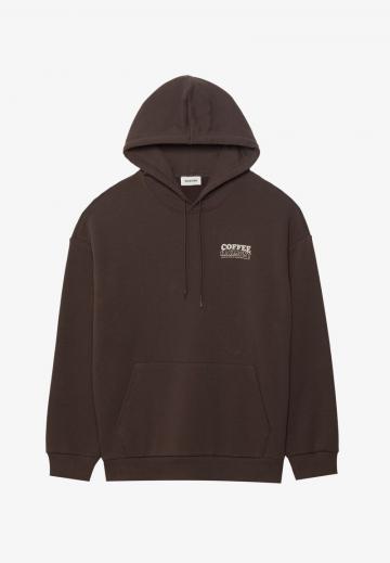 Пуловер с капюшоном