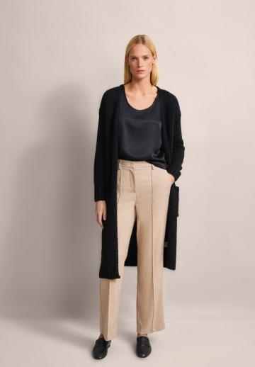 Длинный жилет