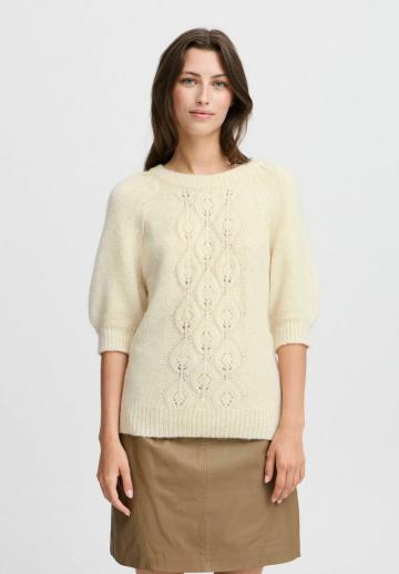 Пуловер с коротким рукавом