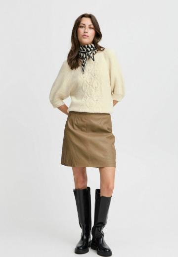 Пуловер с коротким рукавом