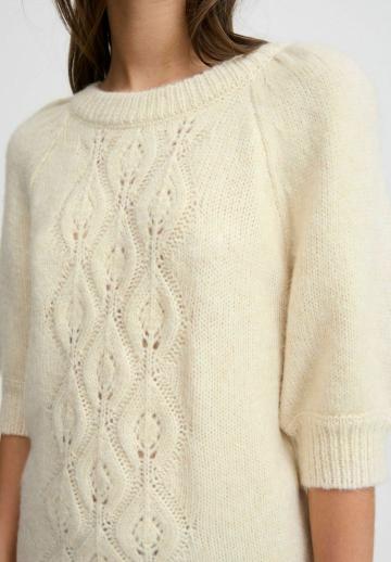 Пуловер с коротким рукавом