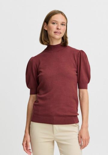 Пуловер с коротким рукавом