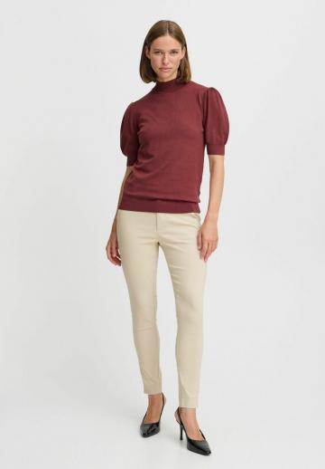 Пуловер с коротким рукавом