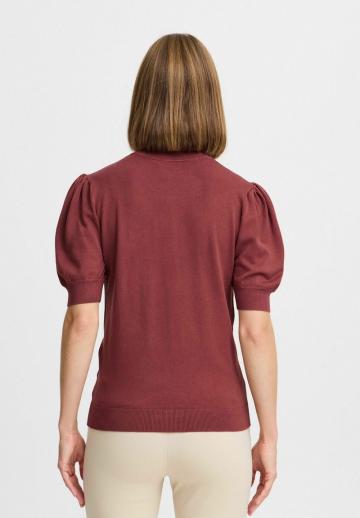 Пуловер с коротким рукавом