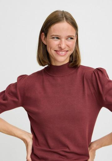 Пуловер с коротким рукавом