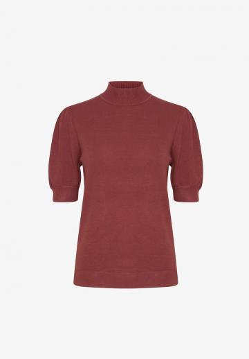 Пуловер с коротким рукавом