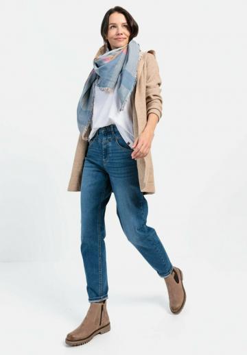 Длинный жилет