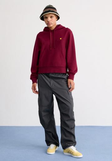 Пуловер с капюшоном