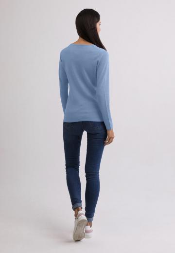 Длинный пуловер